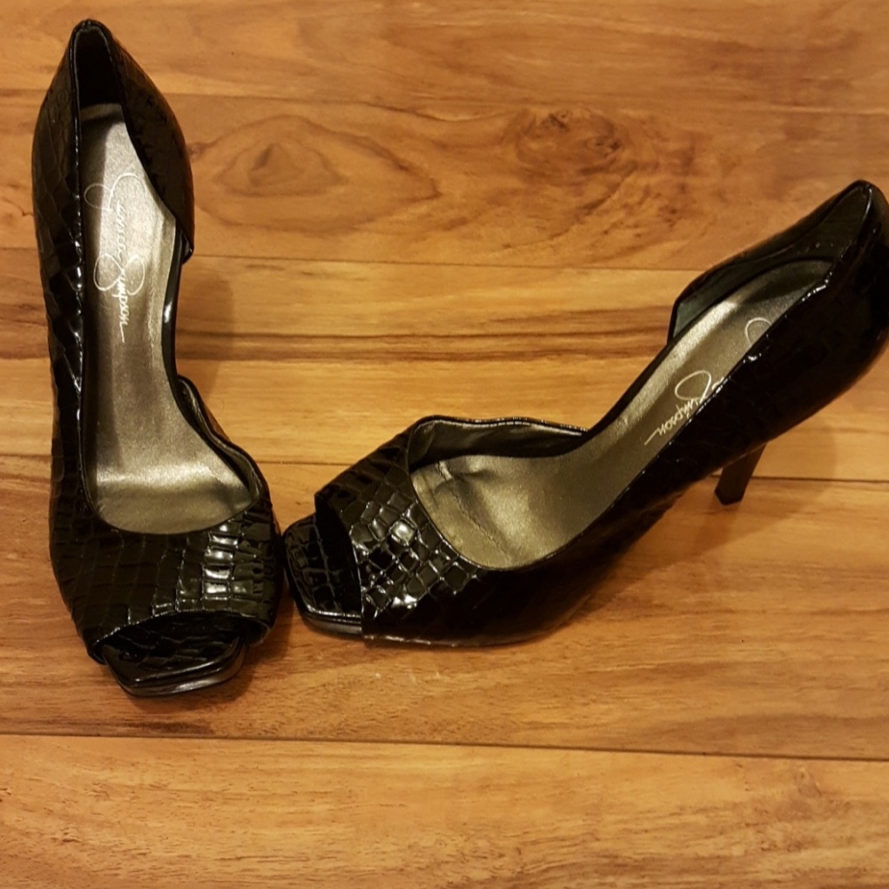Black heels